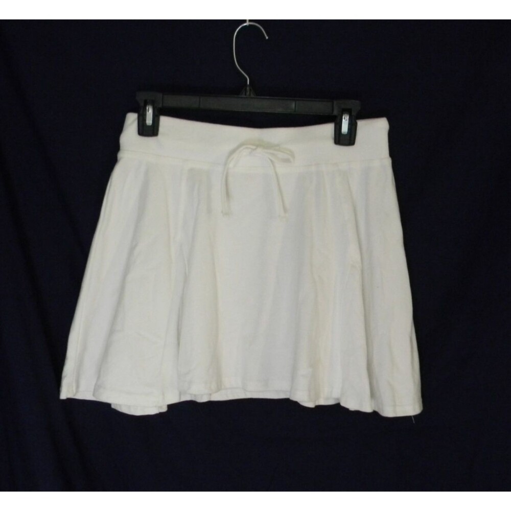 April Kiss White Tennis Skirt Pickle Ball Athleisure Size M NWOT